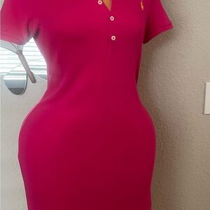Ralph Lauren Sport Fuchsia Polo